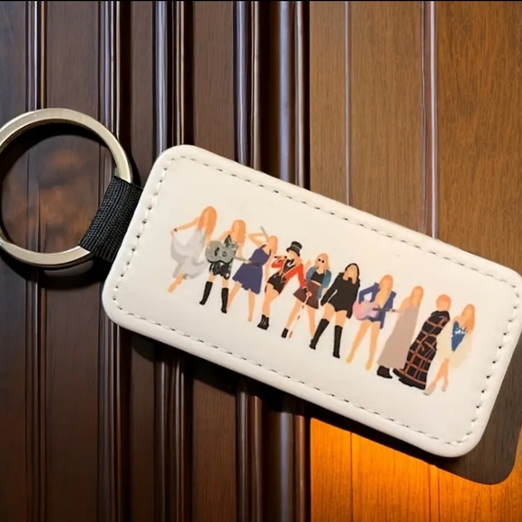 Taylor Swift Era Tour themed tribute NWT key chain purse bookbag charm - Picture 6 of 7